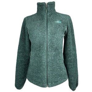 The North Face Women’s Green Osito 2 Full Zip Raschel Teddy Jacket XS/C34‎
